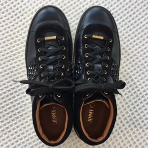 Jimmy Choo embellished trainers